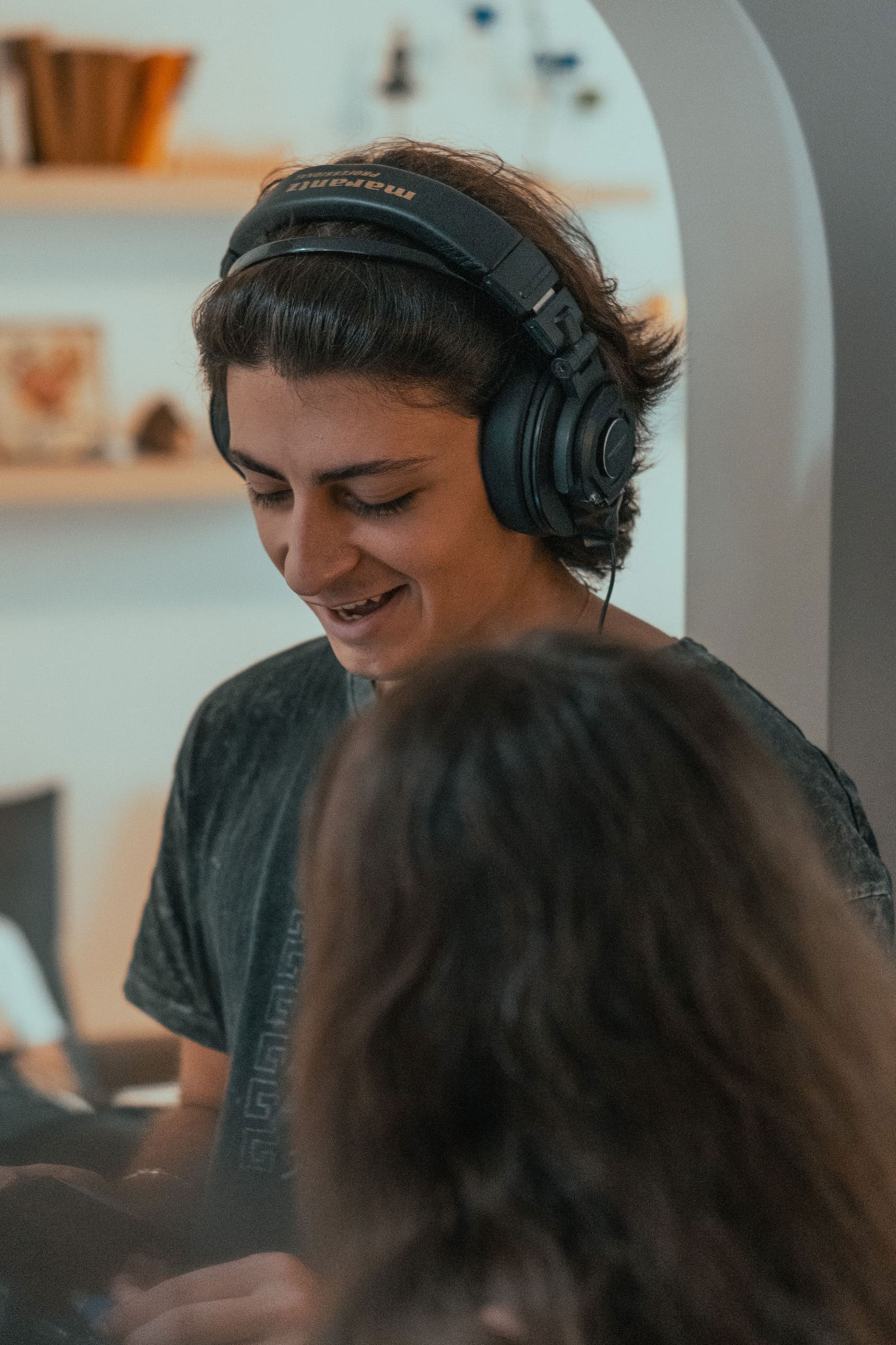 Recording sound - Източен вятър, on set