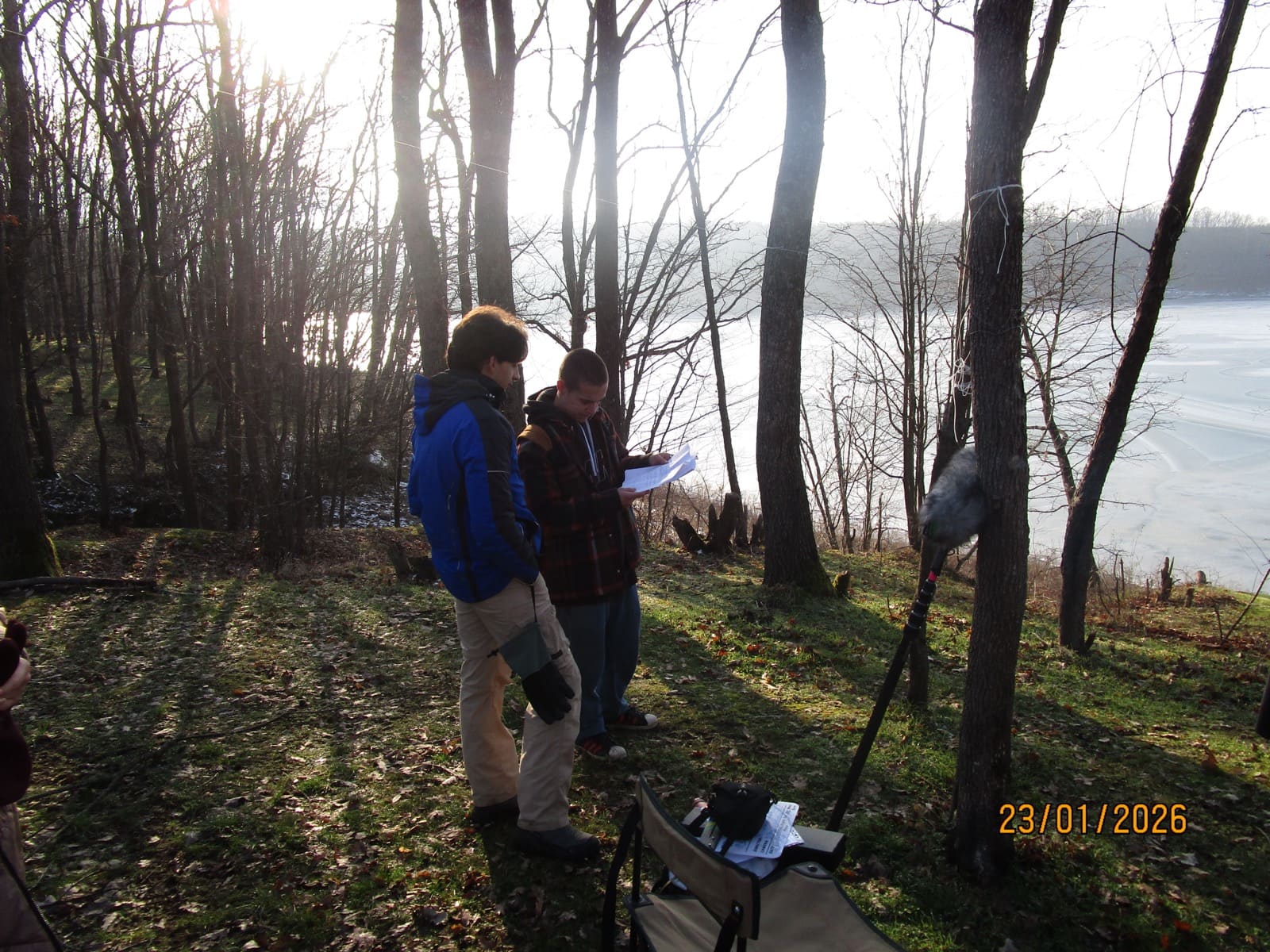 Shooting by the lake - Заснет, Elena